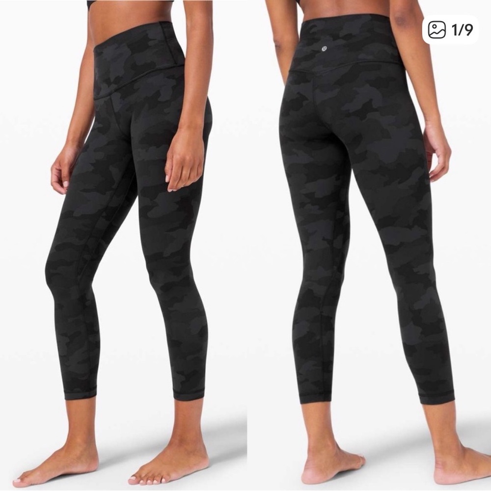 Lululemon Wunder Under High-Waist Camo, Full Length, Size 4